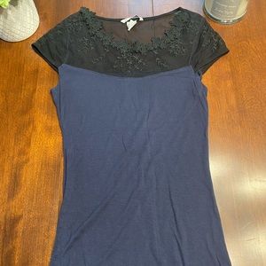 H&M blue blouse